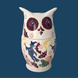 NWT Emma Bridgewater Witch’s Brew small jar owl Halloween